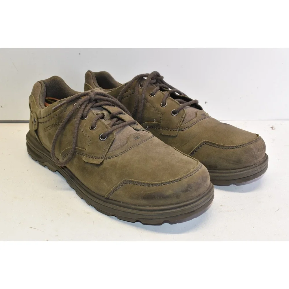 Merrell Brevard Oxford Hiking Shoes Brindle Mens 13 Outdoors Trail Athletic Gorp
